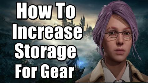 How to Increase Gear Inventory Space .